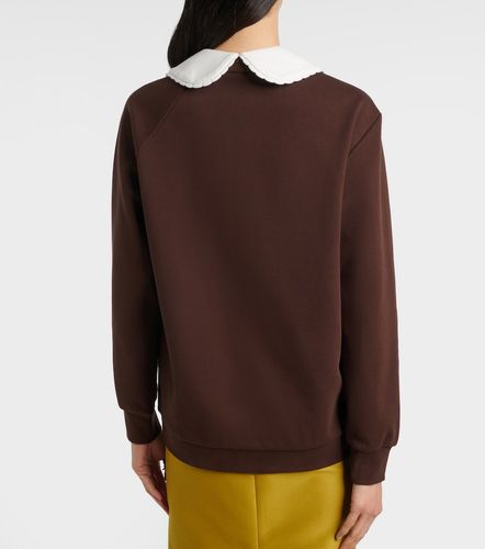 Sweat-shirt en coton mélangé à logo - Shushu/Tong - Modalova