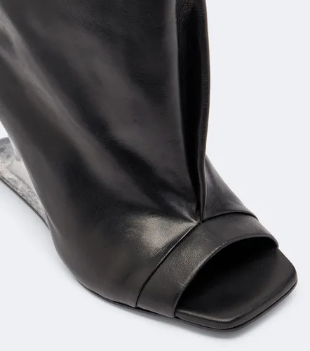 Bottes Cantilever en cuir - Rick Owens - Modalova