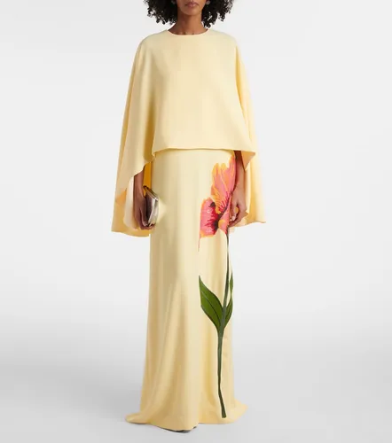 Robe longue Meena à fleurs - Costarellos - Modalova