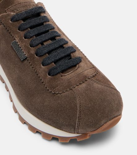 Baskets Monili en daim - Brunello Cucinelli - Modalova