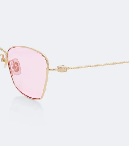 Lunettes de soleil carrées Torchon VLogo - Valentino Garavani - Modalova