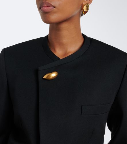 Blazer en grain de poudre de laine - Bottega Veneta - Modalova