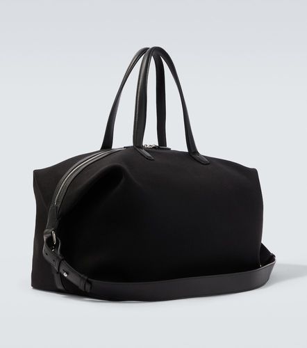 Sac de voyage en toile à finitions en cuir - Brioni - Modalova