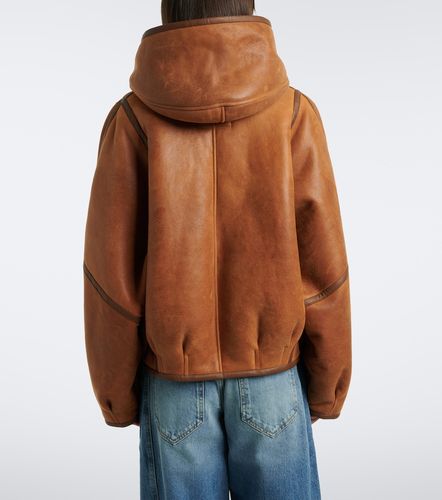 Veste à capuche Amiel en cuir - Isabel Marant - Modalova