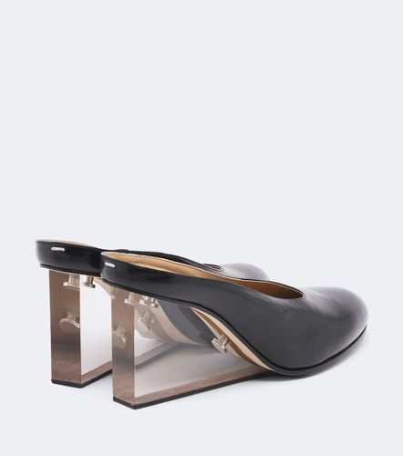 Mules compensées en cuir - Maison Margiela - Modalova