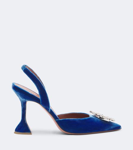 Escarpins slingback Begum à ornements - Amina Muaddi - Modalova