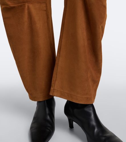 Pantalon barrel Shon en daim - Nili Lotan - Modalova