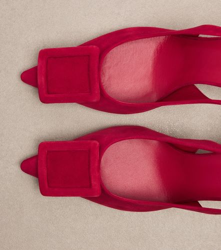 Escarpins slingback Viv' In The City en daim - Roger Vivier - Modalova
