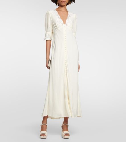 Robe longue de mariée Simone brodée - Rixo - Modalova