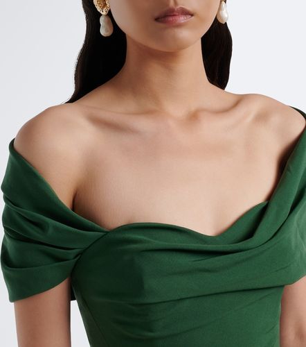 Robe de cocktail en laine mélangée - Carolina Herrera - Modalova