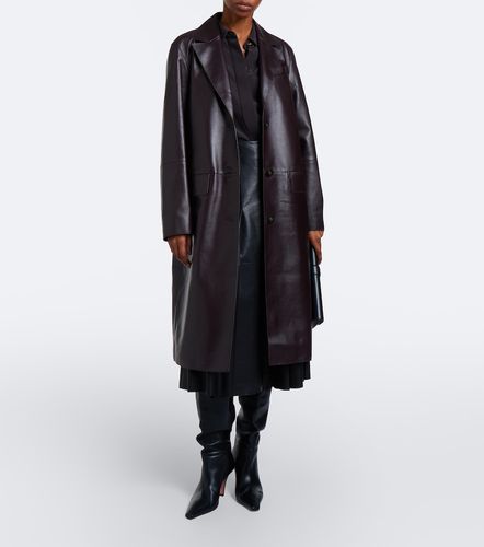 Joseph Jupe midi Riya en cuir - Joseph - Modalova