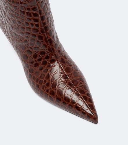 Le Monde Béryl Bottes Babouche en cuir façon croco - Le Monde Beryl - Modalova