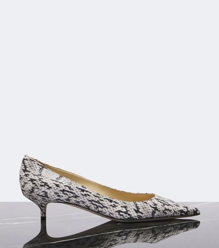 Escarpins Amelia en cuir façon serpent - Jimmy Choo - Modalova