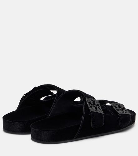 Mules Mellow en velours à ornements - Tory Burch - Modalova