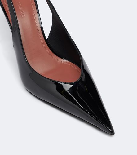 Escarpins slingback Anok en cuir verni - Amina Muaddi - Modalova