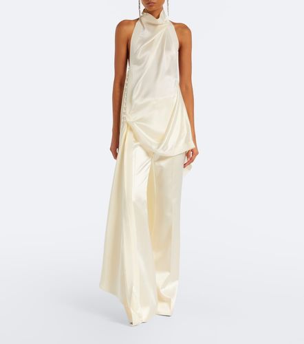Top de mariée Maude en satin de soie - Danielle Frankel - Modalova