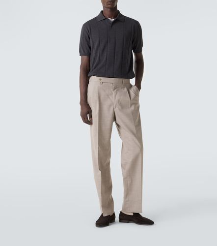 Canali Polo en laine vierge - Canali - Modalova