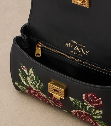 Sac My Sicily Mini en cuir - Dolce&Gabbana - Modalova