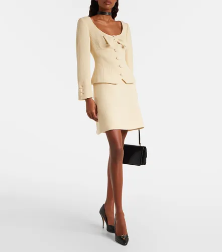 Mini-jupe en tweed - Valentino Garavani - Modalova