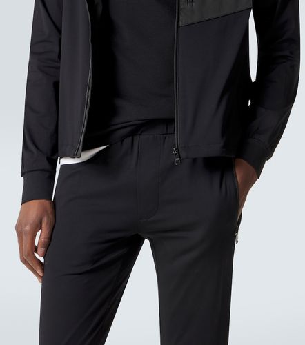 Pantalon fuselé en coton mélangé et Re-Nylon - Prada - Modalova