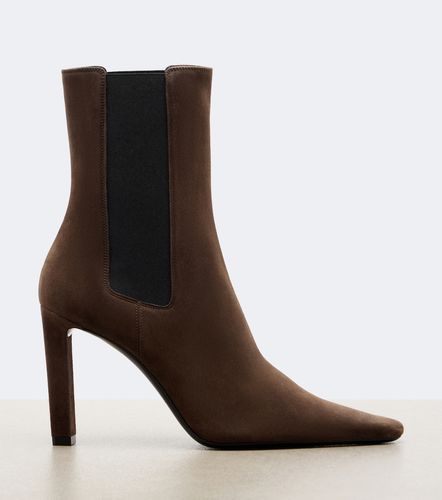 Bottines Francoise en daim - Saint Laurent - Modalova