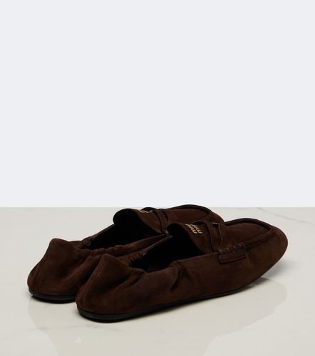 Miu Miu Mocassins en daim - Miu Miu - Modalova