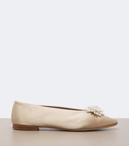 Ballerines Ines en satin à ornements - Jimmy Choo - Modalova
