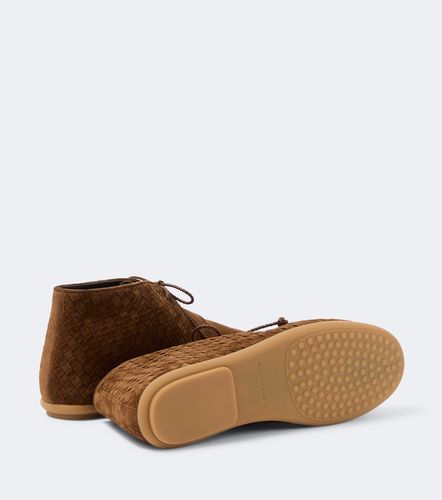 Bottines en daim Intrecciato - Bottega Veneta - Modalova
