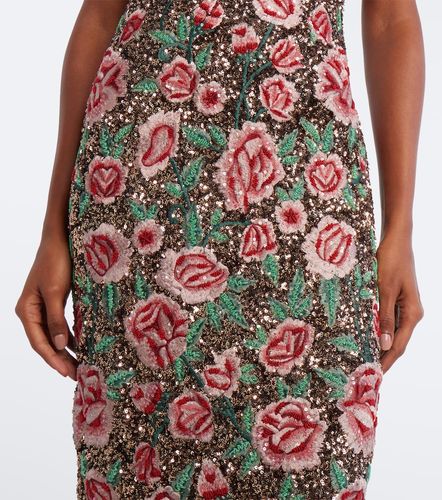 Là Fuori Robe longue Antique Bloom à sequins - La Fuori - Modalova