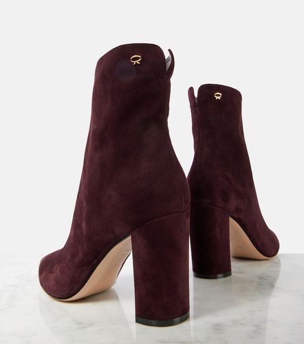 Bottines Lyell en daim - Gianvito Rossi - Modalova