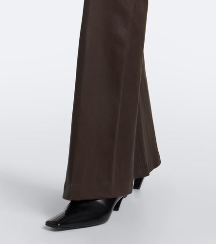 Pantalon évasé Tarifa en cuir - Joseph - Modalova