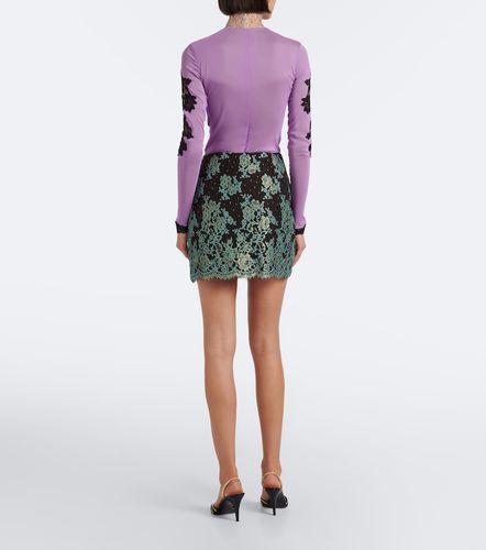 Mini-jupe en dentelle - Valentino Garavani - Modalova