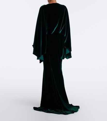 Taller Marmo Robe longue en velours - Taller Marmo - Modalova