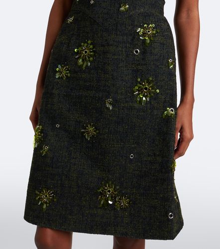 Robe en tweed à ornements - Shushu/Tong - Modalova
