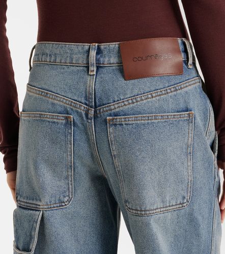 Courrèges Jean wide-leg à logo - Courreges - Modalova