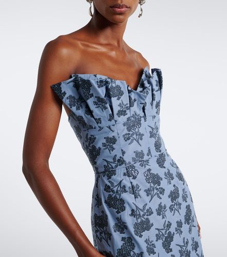 Robe longue bustier Rita en coton mélangé - Markarian - Modalova