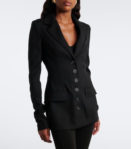 Blazer en laine mélangée - Dolce&Gabbana - Modalova
