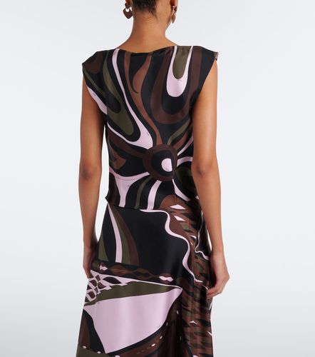 Pucci Top Marmo en soie - Pucci - Modalova