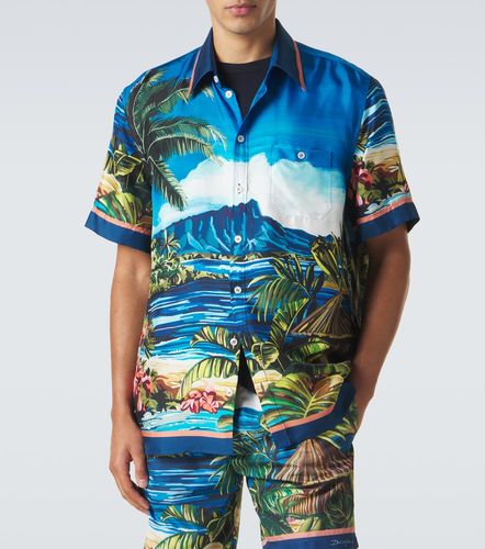 Chemise en soie imprimée - Dolce&Gabbana - Modalova