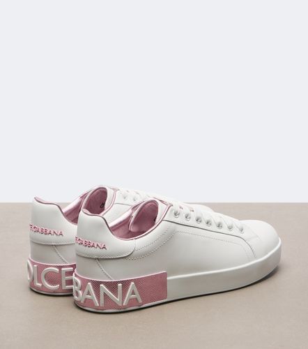 Baskets Portofino en cuir - Dolce&Gabbana - Modalova