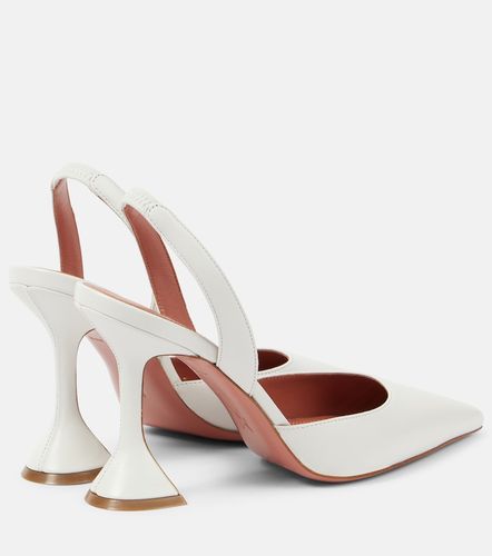 Escarpins Holli 95 en cuir - Amina Muaddi - Modalova