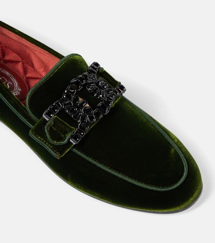 Mocassins Kate en velours à ornements - Tod's - Modalova