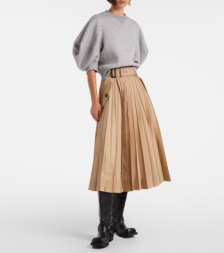 Sweat-shirt en coton mélangé - Sacai - Modalova