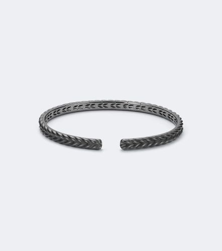Bracelet jonc Chevron en titane - David Yurman - Modalova