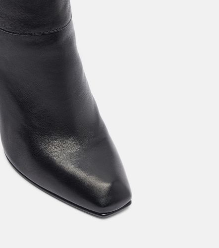 McQueen Bottes Horn Heel en cuir - McQueen - Modalova