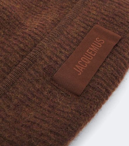 Bonnet à logo en alpaga et laine - Jacquemus - Modalova