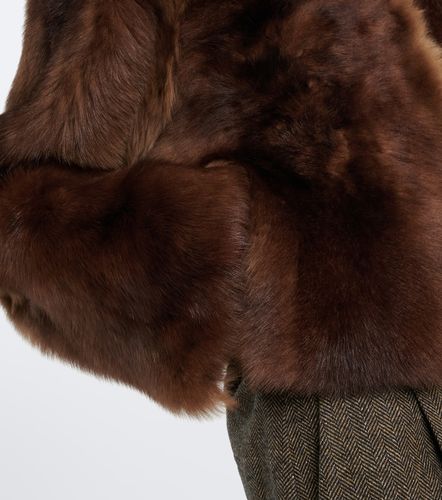 Veste Cameron en shearling - Nour Hammour - Modalova