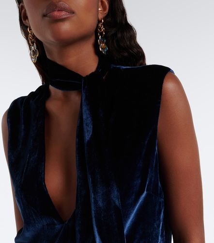Etro Top en velours à franges - Etro - Modalova