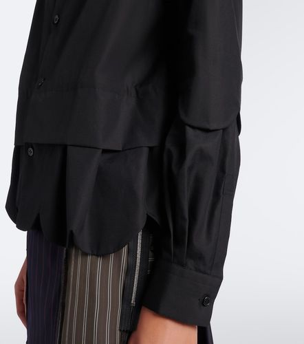 Noir Kei Ninomiya Chemise en coton - Noir Kei Ninomiya - Modalova