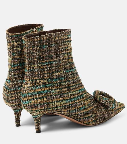 Bottines 55 en bouclé - Gianvito Rossi - Modalova